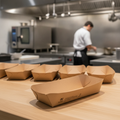 Paperboard Deep Trays 10"x6" for Takeaway Food (Pack of 340)