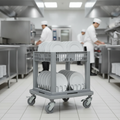 Polypropylene Camdolly for Easy Transport of Dish Racks