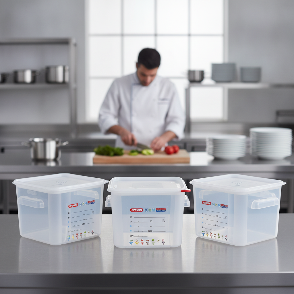 Transparent Polypropylene Storage Container 6L for Food Storage