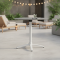 Polypropylene Folding Table 800mm for Indoor & Outdoor Use