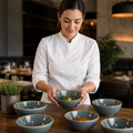 Bowls 165mm Porcelain for Dining Tables (Pack of 6)
