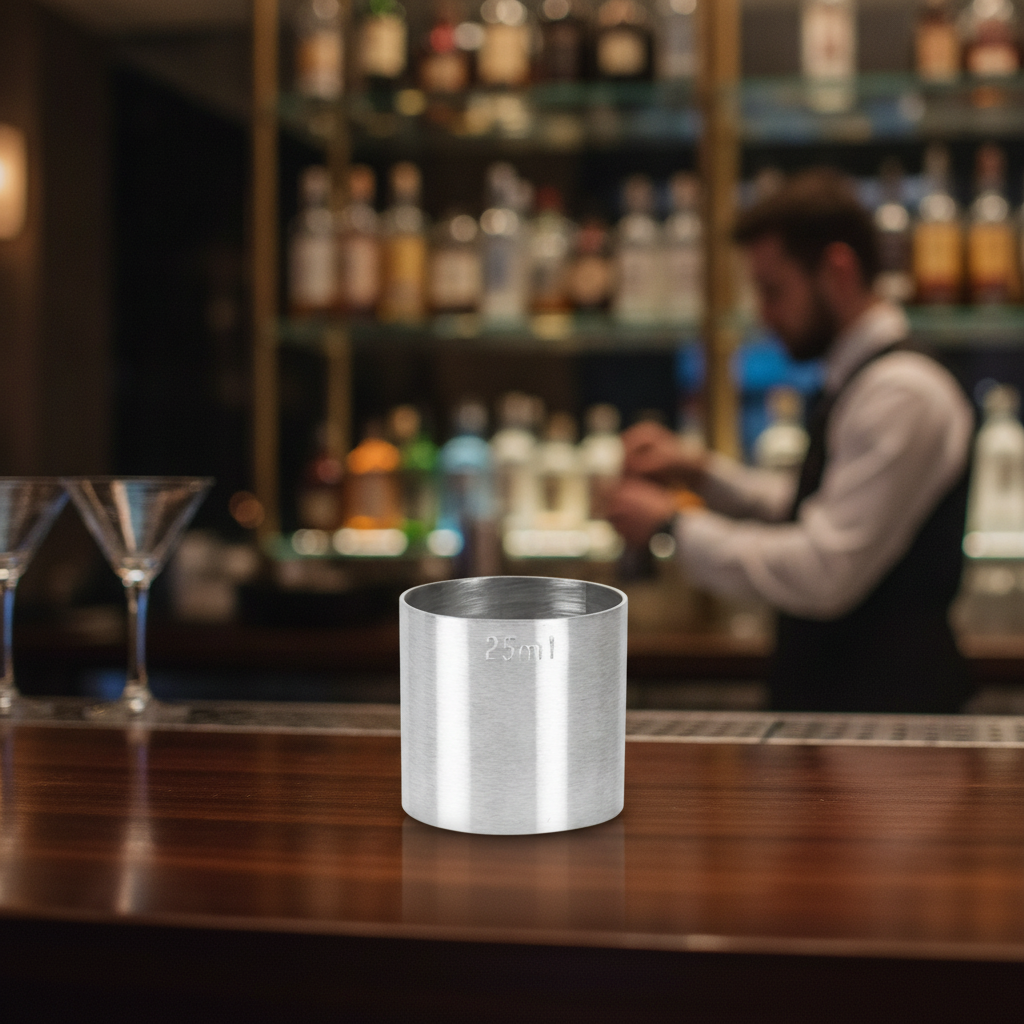 Stainless Steel Thimble Measure 25ml for Bars & Restaurants