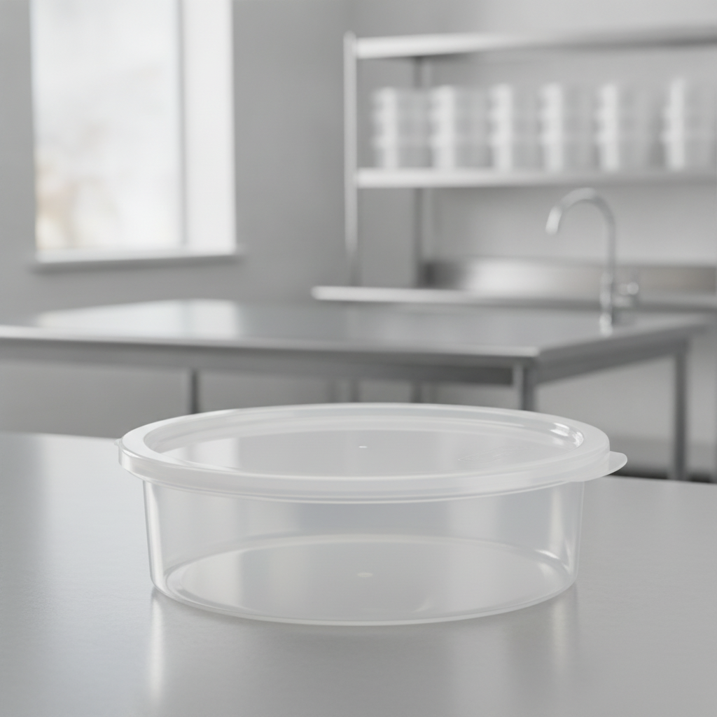 Polypropylene Round Food Storage Container Lid 7.5L for Food Preservation