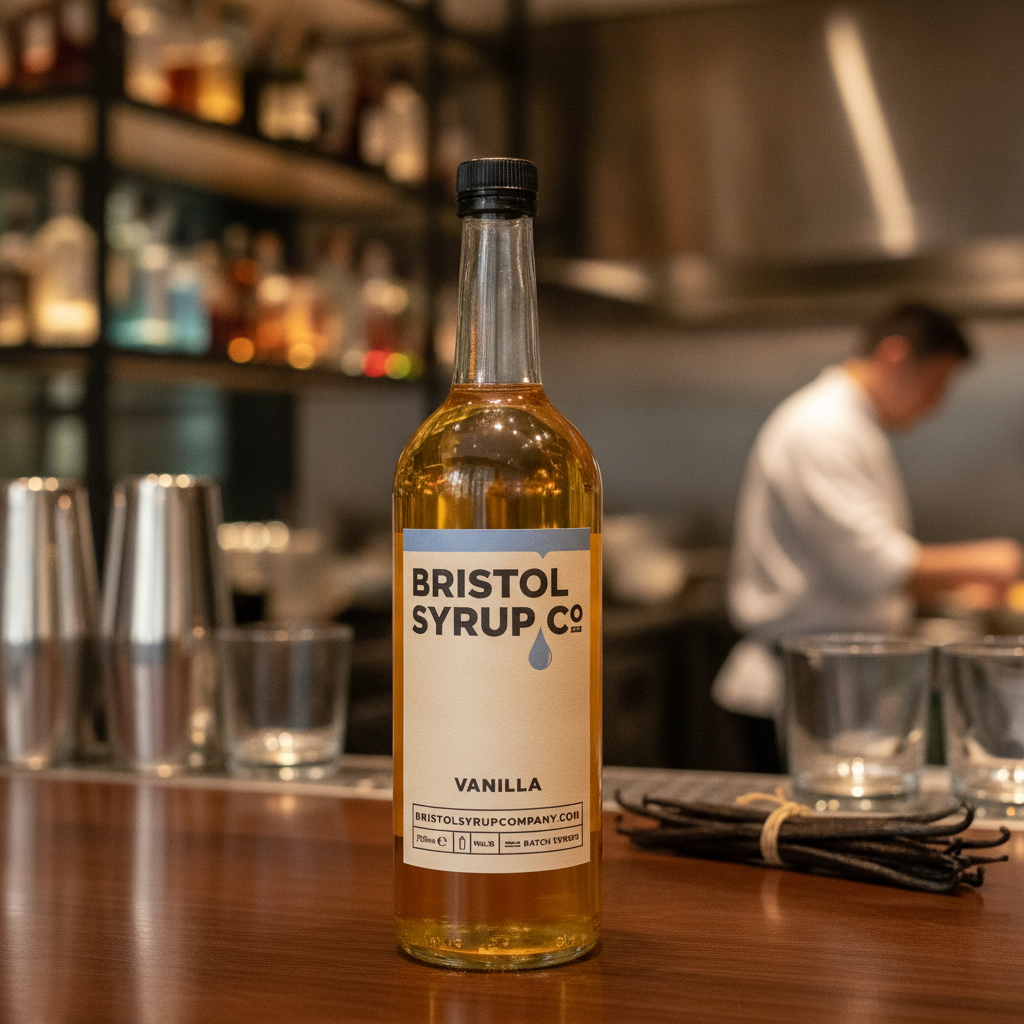 Vanilla Syrup 750ml for Creative Cocktails
