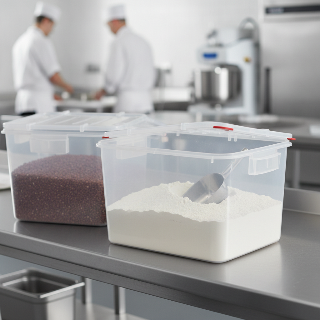 Polypropylene Gastronorm Ingredient Bin 50L for Commercial Kitchens