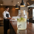 Glass Drinks Dispenser 3.6L for Parties & Events