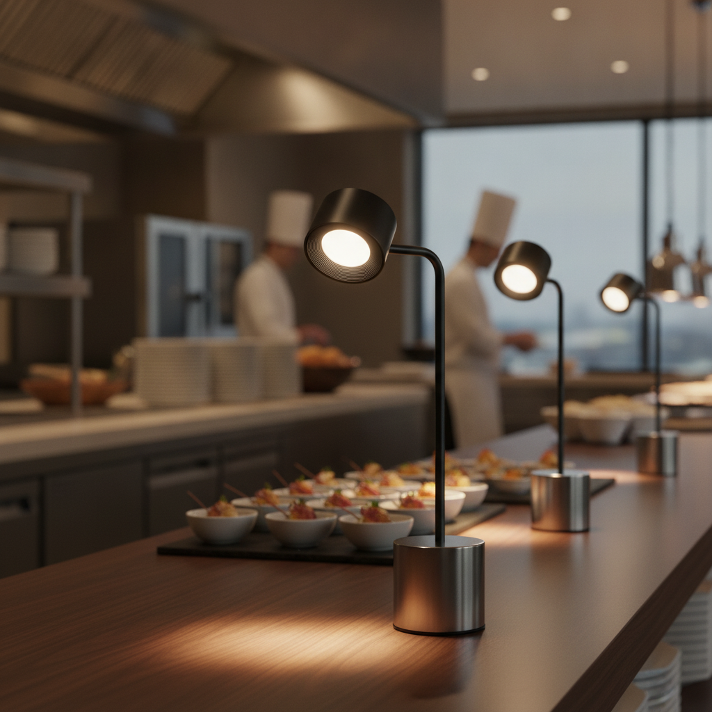 Steel Extension Rod 9mm for Flexible Buffet Lighting