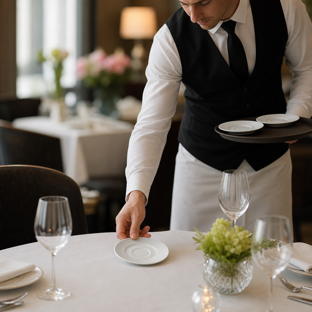 Saucers 117mm Porcelain for Fine Dining (Pack of 36)