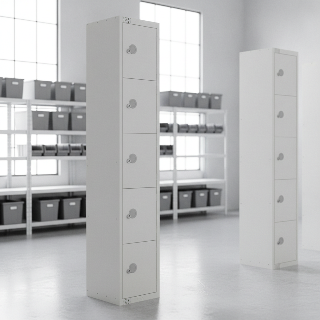 Powder Coated Steel Lockers 450mm Deep for Secure Storage