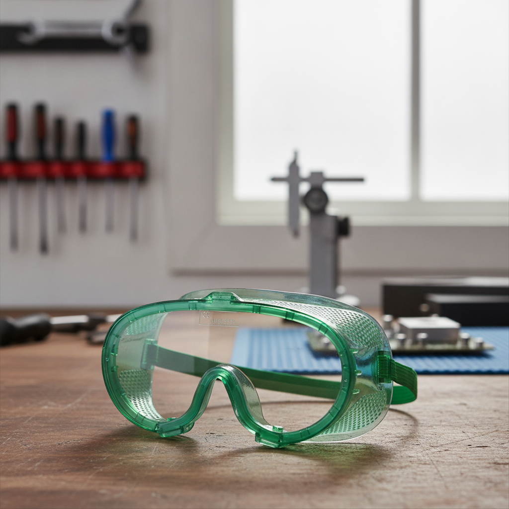 Polycarbonate Clear Safety Goggles for Eye Protection