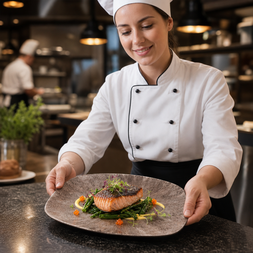 Rectangular Plates Brown Porcelain for Stunning Food Presentation (Pack of 12)