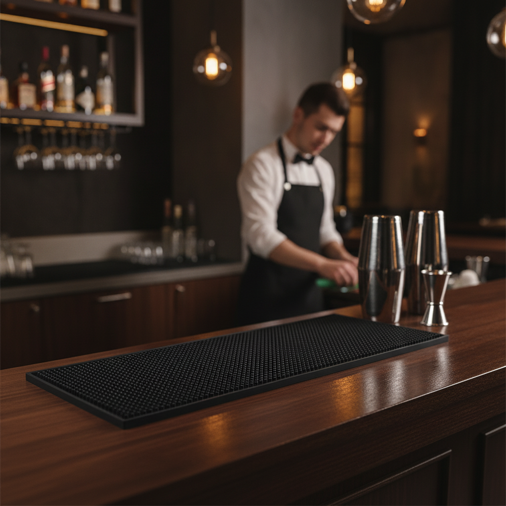 Thermoplastic Elastomer Bar Mat 200x610mm for Clean Bars