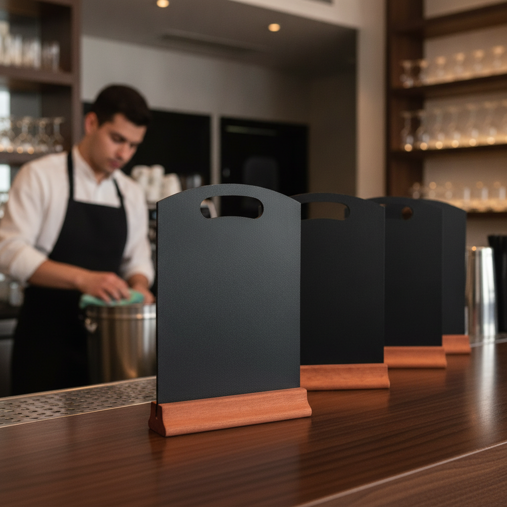 Plastic Double-Sided A4 Board for Bars & Restaurants