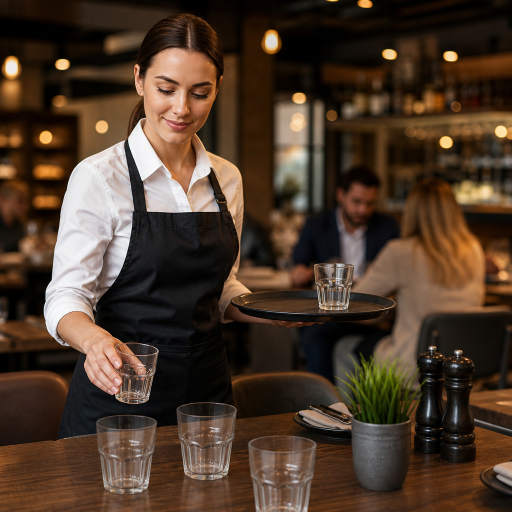 Polycarbonate Stacking Tumblers 250ml for Bars & Restaurants (Pack of 24)