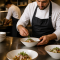 Bowls 140mm Brown Porcelain for Restaurants & Cafés (Pack of 24)