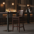 Rubber Wood Bar Chair 1010x410mm for Poseur Tables & Bars