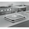 Stainless Steel Gastronorm Lid 1/2 for Food Storage & Serving