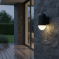 Aluminium Black Wall Light for Outdoor Illumination
