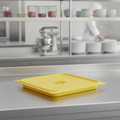 Polypropylene Yellow Seal Lid for Food Safety Management