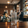 Glass Bitters Bottle 143ml for Bars & Pubs