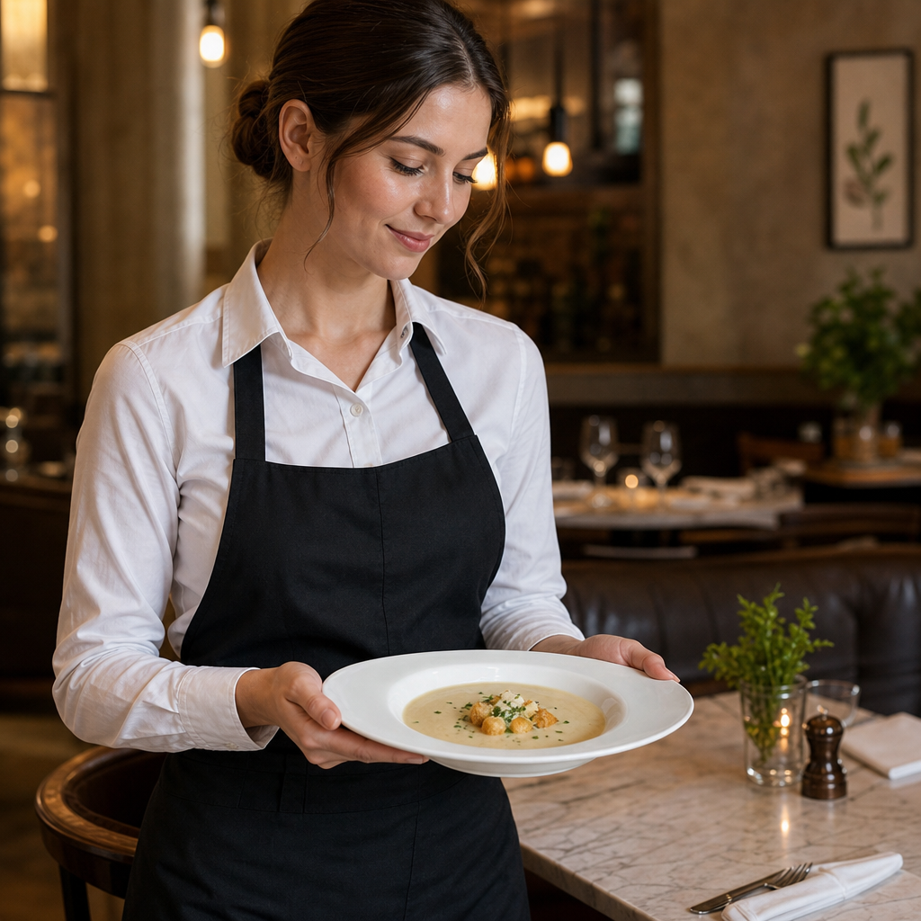 Oval Soup Plates 230mm Porcelain for Restaurants & Bistros (Pack of 12)