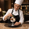 Stainless Steel Stemmed Sundae Cup 250ml for Dessert Presentation
