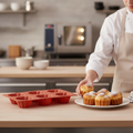 Silicone 6 Cup Brioche Mould for Baking Delightful Treats
