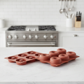 Silicone Six Ring Donut Mould for Baking