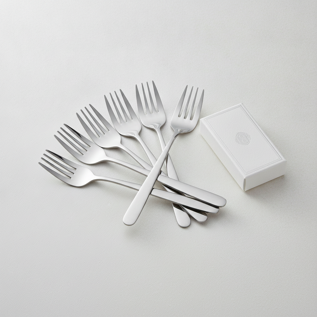 18/10 Stainless Steel Cocktail Forks for Bars & Pubs (Pack of 12)