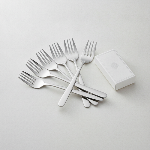 18/10 Stainless Steel Cocktail Forks Ibiza for Bars & Pubs (Pack of 12)