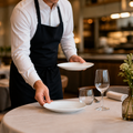 Contour Plates 150mm White Porcelain for Catering Services (Pack of 36)