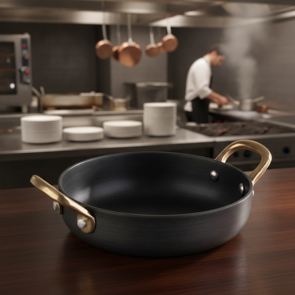 Aluminium Serving Pot 135mm for Elegant Presentations