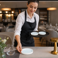 Saucers 136mm Aqua Porcelain for Stylish Table Settings (Pack of 6)