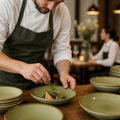 Coupe Bowls Earthy Green Porcelain for Farm-to-Table Dining (Pack of 12)