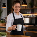 Latte Mugs 250ml Porcelain for Catering Environments (Pack of 24)