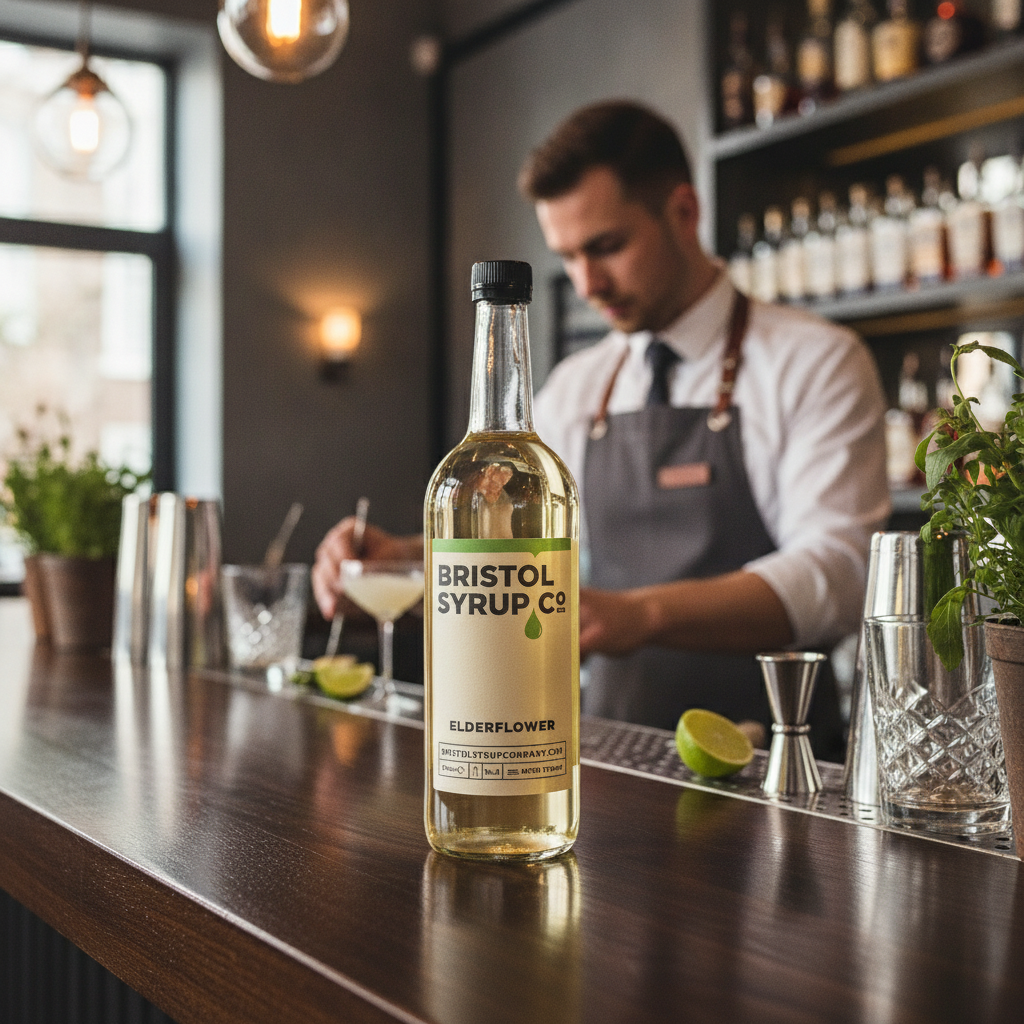 Elderflower Syrup 750ml for Creative Drink Mixology