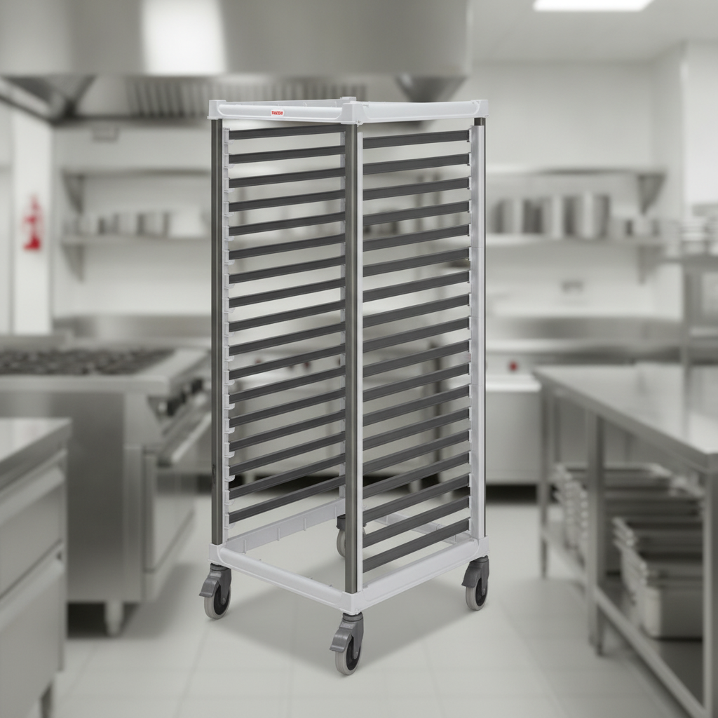 Composite Gastronorm Trolley 36 Tray Capacity for Food Service