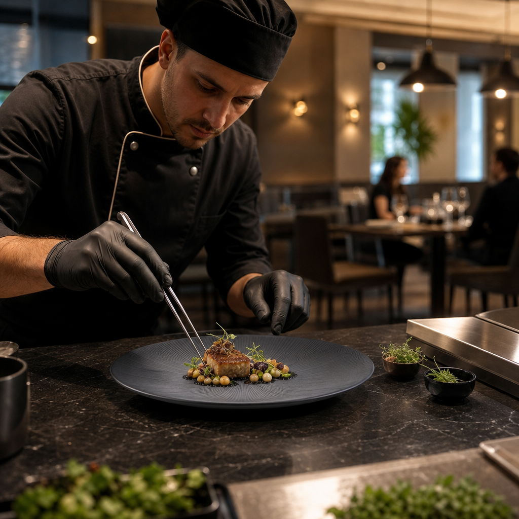 Plate Black Melamine for Stylish Dining (5 inch to 11-12 inch)