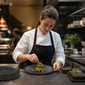 Coupe Plates 165mm Black Vitrified Ceramic for Restaurants & Cafés (Pack of 12)