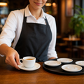 Espresso Saucers 125ml Porcelain for Coffee Shops (Pack of 6)
