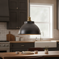 Brass Dome Pendant Light 330mm for Vintage-Inspired Spaces