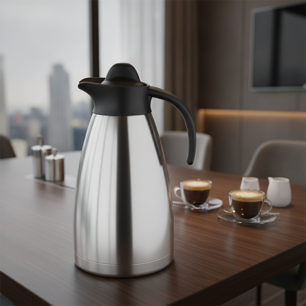 Stainless Steel Vacuum Jug 1.5L for Office Meetings