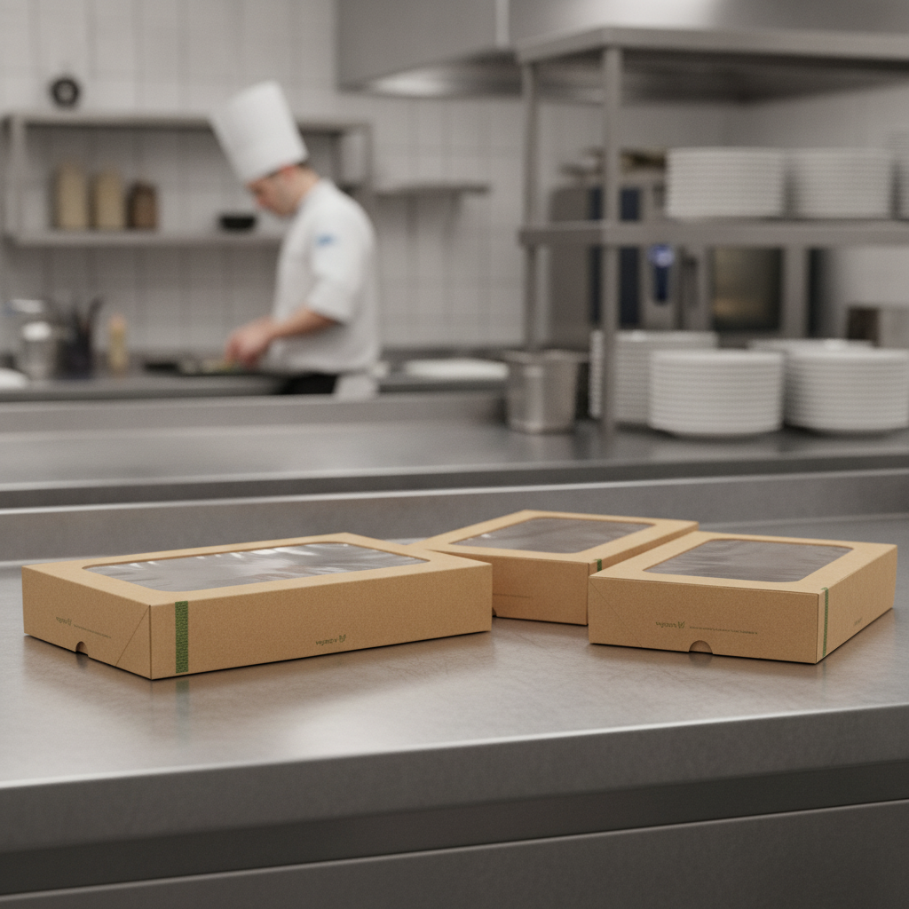 PLA Large Sandwich Platters with Lid for Catering Events (Pack of 25)