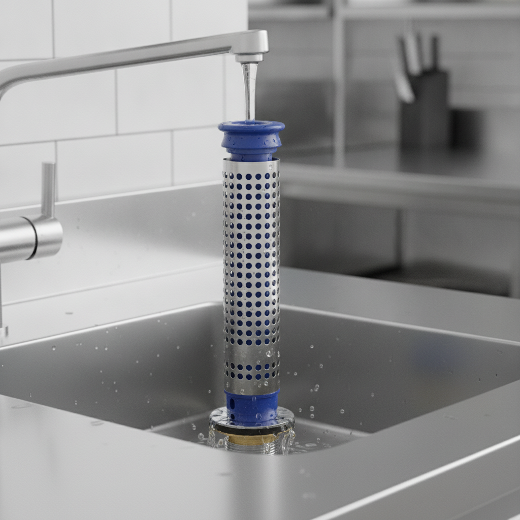 Brass Stand Pipe for 250mm Deep Sink for Waste Management