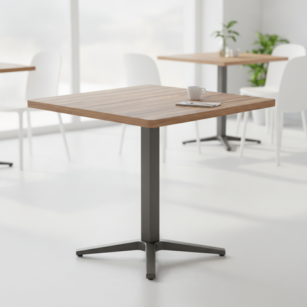 Melamine Square Table Top 700mm for Cafés & Restaurants