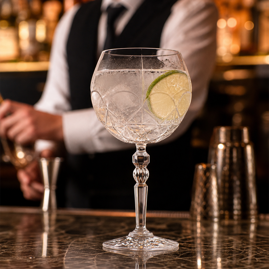 Eco-Crystal Gin & Tonic Mixer Goblets 580ml for Bars & Restaurants (Pack of 12)