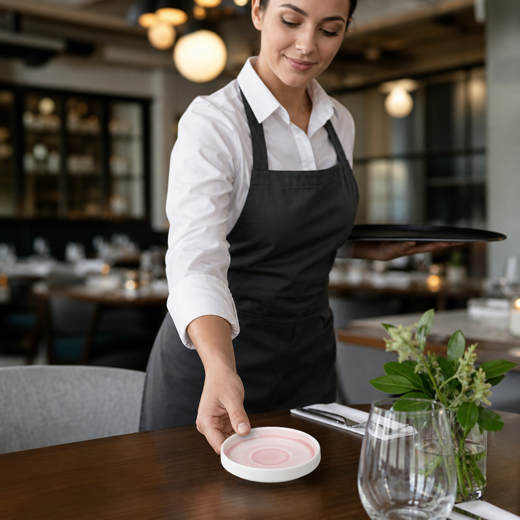 Saucers 115mm Porcelain for Catering & Hospitality (Pack of 6)