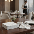 3-Ply Dinner Napkins 1/4 Fold for Festive Dining (Pack of 600)