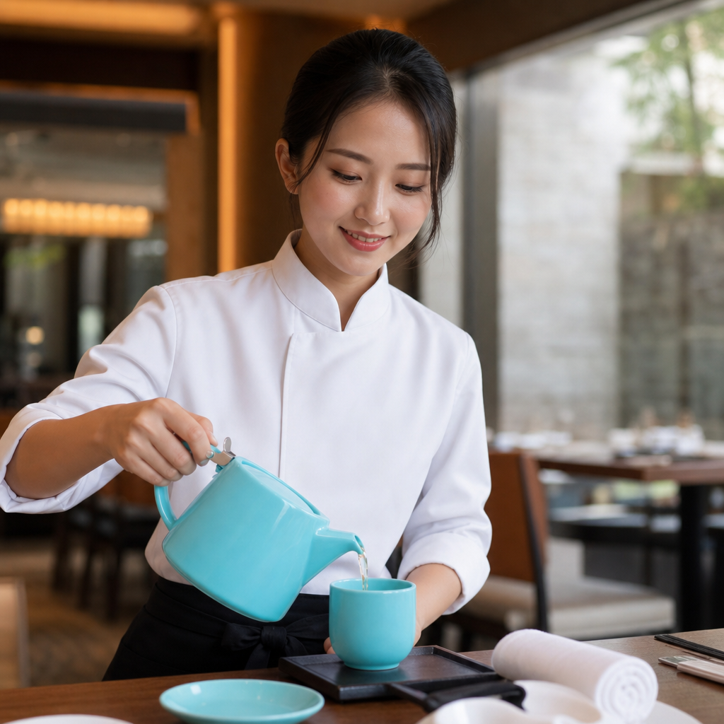 Ceramic Stump Teapot 410ml for Home & Office