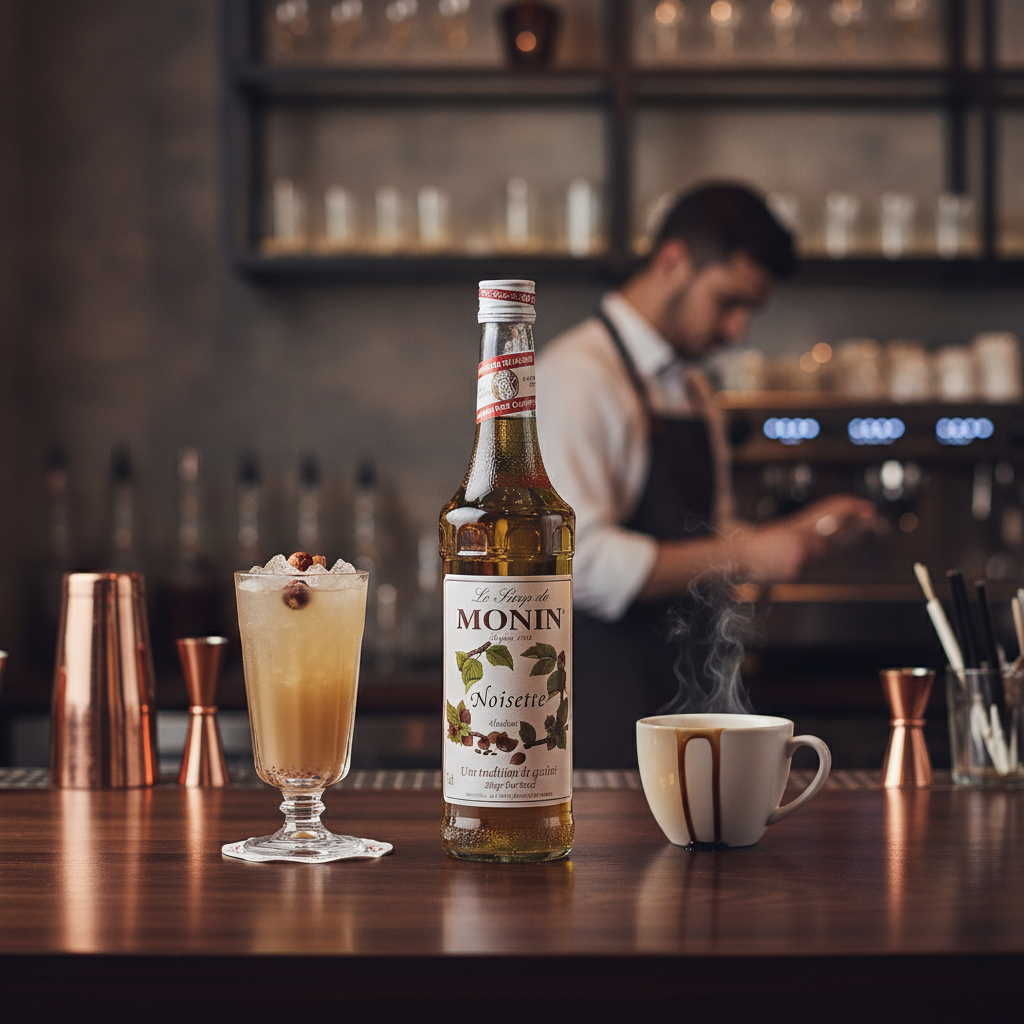 Hazelnut Syrup 700ml for Cocktails & Hot Drinks